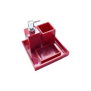 Ensemble de salle de bain en résine abordable qui ne compromet ni la qualité ni le style pour un relooking domestique économique - Product Image 5