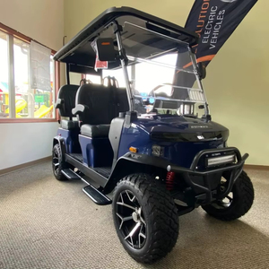 2025 nouveau mini chariot de golf électrique 72V 4 + 4 places pour voyage en voiture touristique 4 & 6 à vendre - Product Image 1