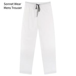 Pantalons décontractés pour hommes avec taille élastique et poches - Product Image 3