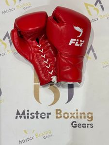ถุงมือชกมวยแบบพรีเมี่ยมและชุดอุปกรณ์หนังวัวแท้ชุดชกมวยบินได้หมวกและเครื่องประดับ - Product Image 4