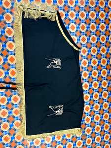 말 쇼 프리미엄 말 시트 사용자 정의 로고 고급 승마 제품 승마 용 말 깔개 쇼 담요 - Product Image 3