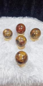 Red Pietersite <b>Crystal</b> <b>Ball</b> 50-55mm Meditation Display Sphere Quartz Gemstone Decorative Stone for Room Decor Healing Quartz - Product Image 3