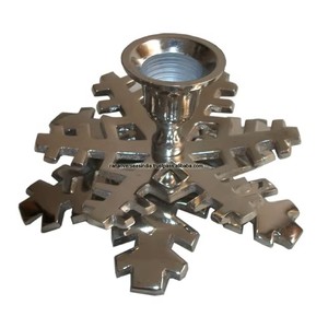 เชิงเทียนโลหะทำด้วยมือสำหรับงานแต่งงานงานเลี้ยงและตกแต่งโต๊ะที่บ้าน - Product Image 3