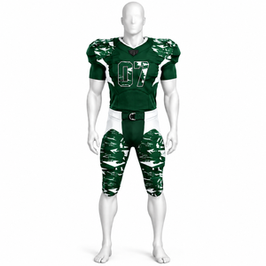 Uniforme de football américain personnalisé de différents styles et couleurs, confortable et à séchage rapide - Product Image 1