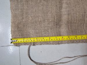Bolsa reutilizable de tela no tejida termosellada para uso agrícola, saco texturizado marrón de 66x35cm, saco de arena de 26x14in, saco de arena con borde reforzado. - Product Image 4