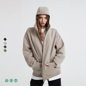 Prix usine sweats à capuche en coton 450 GSM qualité supérieure sweats lourds doux et confortables pour l'hiver - Product Image 4