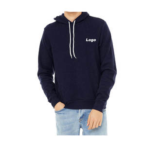 Comprar ropa de calle de hombre personalizada sudadera polar Hip Hop Unisex Puff estampado liso pulóver sudaderas con capucha para hombre - Product Image 2