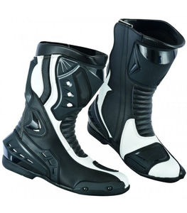 Chaussures en cuir de moto sur mesure pour hommes, nouvelle arrivée, vente chaude, qualité supérieure, durables, vêtements de course automobile et de moto - Product Image 3