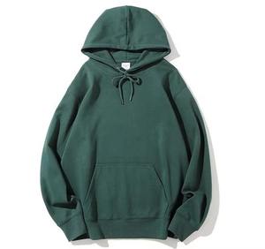 Alta calidad OEM ODM hombres sudaderas con capucha de algodón pesado logotipo personalizado gota hombro liso Streetwear sudaderas - Product Image 4