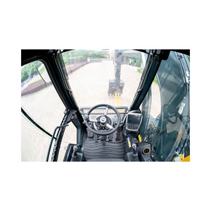 Excavadora de ruedas Hyundai HW155 original con motor Cummins Nueva excavadora usada de bajo precio - Product Image 3