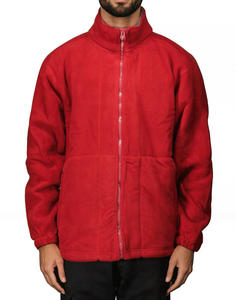 Tendance hybride polaire fermeture éclair hommes veste personnalisée de haute qualité chaud respirant survêtement polaire veste avec logo personnalisé - Product Image 6