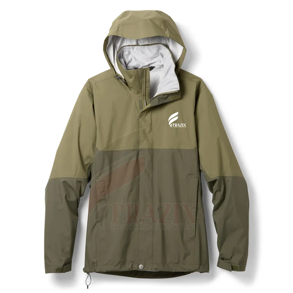 2022 New Design stylish Men windbreaker waterproof rain jackets outdoor windbreaker rain jacket