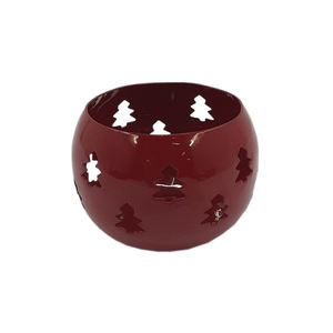 Juego de decoración del hogar de soporte de vela votiva redondo de Metal para decoración de jardín y mesa hecha a mano - Product Image 1