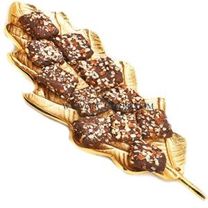 Restaurant Table Decoration Chocolate <b>Platters</b> With Gold Polished Metal Brass Home and Wedding Decorative Daes Dessert <b>Platters</b> - Product Image 5