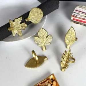 Colección de servilleteros de metal de diseño único para fiestas de comedor en casa con un toque de acabado duradero y duradero - Product Image 1