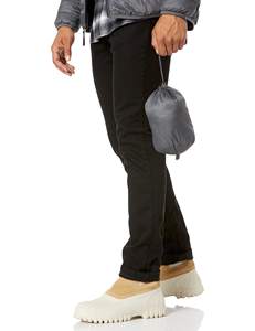 Vêtements d'extérieur d'hiver de haute qualité pour hommes manteau bouffant chaud coupe-vent OEM personnalisé col montant décontracté motif solide fermeture éclair avec logo à l'avant - Product Image 3