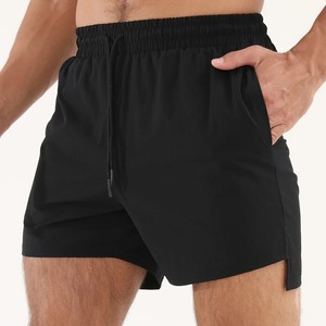 Nuevo estilo de verano para hombres Waffger moda casual deportes al aire libre estilo de playa pantalones cortos con cordón de color sólido - Product Image 6
