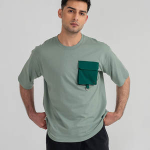 Camisetas de Calle para Hombre, Servicio OEM, 100% Algodón, Tela de Lona Antiarrugas, Alta Calidad, Corte Regular, Nuevo Diseño con Estampado - Product Image 6