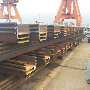 Fournisseur d'usine, vente chaude de palplanches en acier s355 - Product Image 2