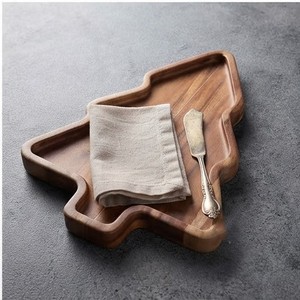 Handmade Mango Wood Christmas <b>Tree</b> Shape Cake <b>Stand</b> - Product Image 4