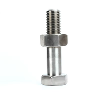 2507 Mur Baut Flens Segi Enam Baja Tahan Karat Super Duplex Mur Segi Enam UNS S32750