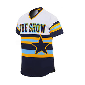 Uniformes de baseball personnalisés Impression personnalisée Vêtements de sport de haute qualité avec logo de taille personnalisée Respirant et 100% polyester - Product Image 2