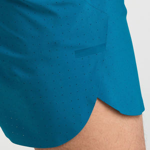 <b>Men's</b> <b>5</b> <b>Inch</b> <b>Inseam</b> Double Layer Knee Mesh <b>Shorts</b> Custom Logo Breathable Polyester Solid Pockets <b>Short</b> Custom Mesh <b>Shorts</b> - Product Image 5