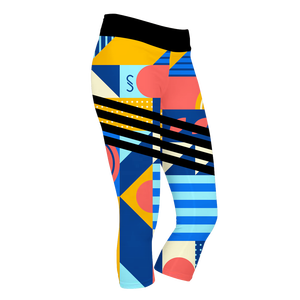 เลกกิ้งเล่นกีฬาสำหรับผู้หญิงเลกกิ้งออกแบบใหม่ - Product Image 2