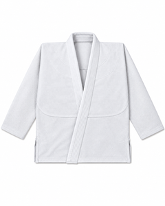 Uniforme de Jiu Jitsu Brasileño Blanco al por Mayor, 100% Algodón, Unisex para Adultos, Kimono para Escuelas de Artes Marciales - Product Image 1