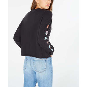 เสื้อยืดคอกลมทรงสลิมฟิตผ้าฝ้ายพิมพ์ลายอวกาศสำหรับเด็กผู้หญิง รุ่น Rebellious One Juniors ระบายอากาศได้ดี ไซส์ XS/XS สี Charcoal ไซส์ X-Large สำหรับผู้หญิง - Product Image 2