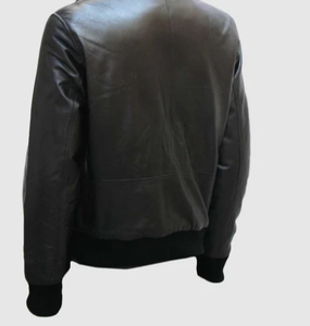 Veste en cuir de haute qualité pour hommes Vestes en cuir véritables personnalisées au design tendance pour hommes - Product Image 5