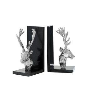 Serre-livres en métal fait à la main de qualité supérieure avec un cadeau parfait esthétique moderne pour les amoureux des livres pendaison de crémaillère et événements spéciaux - Product Image 6