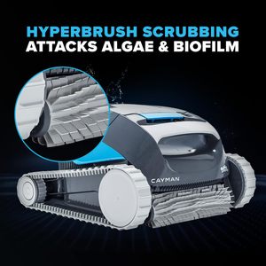 Limpiador de Piscinas Robótico Automático Cayman (Modelo 2026, Temporizador Semanal Programable, Escalador de Paredes, Depósito de Filtro de Carga Superior de Gran Capacidad, HyperBrush) - Product Image 5