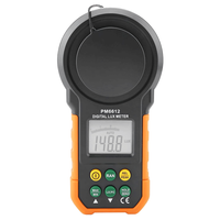 Luxmètre numérique de haute précision PEAKMETER PM6612/PM6612L 200,000Lux