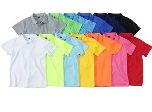 Venta al por mayor de secado rápido de manga corta niños camisetas niñas niños imprimir camiseta logotipo personalizado niños camisetas y polos - Product Image 4