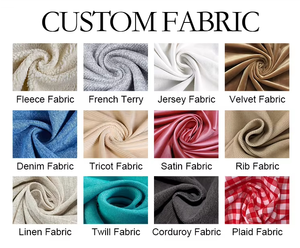 Fabricant OEM sur mesure – Blouson à capuche oversize en mélange de coton tricoté doublé 240 GSM, 26 couleurs, imprimé vierge pour homme - Product Image 6