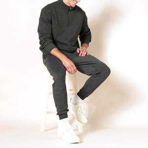 Custom Design Cheap Price Winter Warm <b>Men</b> <b>Half</b> Zipper <b>Sweatshirt</b> / Casual Wear Best Selling Plain <b>Half</b> <b>Zip</b> <b>Men</b> <b>Sweatshirt</b> - Product Image 5