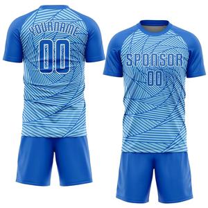Vente en gros Maillots de football français Chemises Uniformes de football 100% Polyester Vêtements de football - Product Image 6