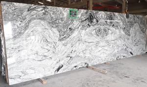 Producto pulido de granito blanco Viscon de estilo de diseño moderno y Premium disponible en forma de losa grande - Product Image 2