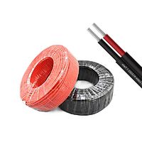 PV1-F CU/XLPO/XLPO Verzinntes Kupfer-Solarkabel H1Z2Z2-K Doppelkern-PV-Kabel 4mm 6mm 10mm 16mm für Kraftwerke