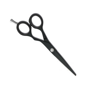 Tijeras de corte de pelo de peluquero recubiertas de color negro con cuchillas duraderas afiladas Tijeras de pelo de corte súper elegantes - Product Image 3