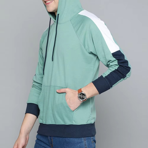 เสื้อมีฮู้ดแบบสวมหัวมีฮู้ดระบายอากาศได้ดีเสื้อผ้าผู้ชายแบบเรียบง่ายใส่สบาย - Product Image 2