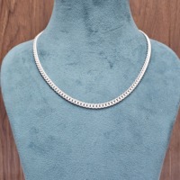 925 Sterling Silver Excellente Qualité Longue Chaîne À Maillons À La Main Designer Classique Longues Chaînes À Maillons Pour Homme Et Femme