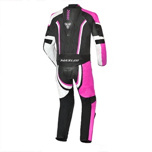 Chaqueta Deportiva de Cuero para Hombre, Manga Larga, Impermeable, Reflectante, con Certificación CE, Resistente al Viento, para Todas las Temporadas, Bajo MOQ, MAXLER, para Motocicleta - Product Image 2