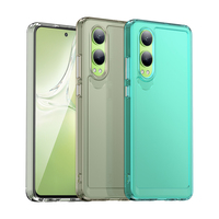 Coque de téléphone portable flexible, électroplaquée, avec boutons pression, en TPU souple, légère, antichoc, compatible avec plusieurs marques, protection intégrale