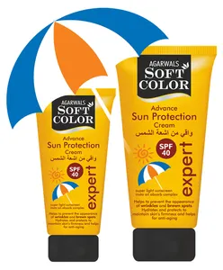 Manufacturer of Premium Quality Sun protection cream from India for all skin type in competitive price Herbal Sunscreen Cream
