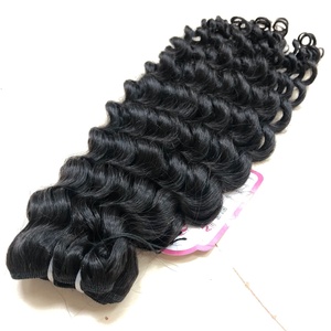 Cheveux ondulés, gros G, fabrication de cheveux au Vietnam, paquets de cheveux humains, pas d'emmêlement, pas de perte, pas de brillance - Product Image 1