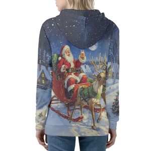Sudaderas con Estampado de Feliz Navidad 2025 para Mujer, Antiarrugas, Gran Venta, Personalizables, Transpirables para Invierno - Product Image 6