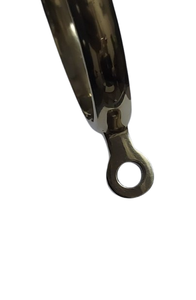 Anillo de latón macizo de 58 mm para barra de cortina, accesorios para barra de cortina - Product Image 3