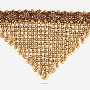 Wedding-Ready Vintage Gold Pendant <b>Necklace</b> - Product Image 5